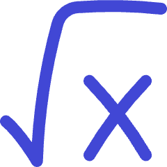 Square Root X Icon from Flex Duo Set