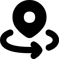 Sync Location Icon from Flex Solid Set