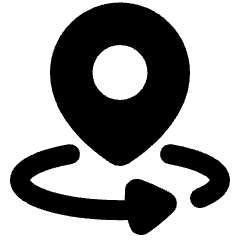 Sync Location Icon from Plump Solid Set