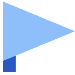 Triangle Flag Icon from Sharp Flat Set