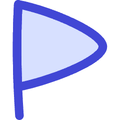 Triangle Flag Icon from Flex Duo Set