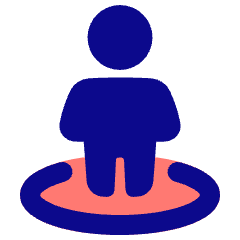 User Pin Icon from Plump Pop Set