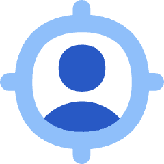 User Target Icon from Flex Flat Set