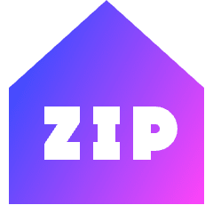 Zip Code Address Icon from Sharp Gradient Set