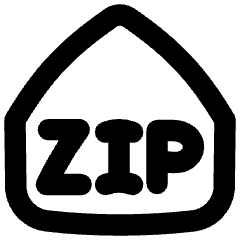 Zip Code Address Icon from Flex Remix Set