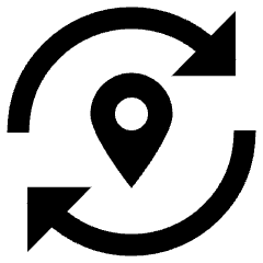 Maps Pin Change Refresh Icon from Nova Line Set