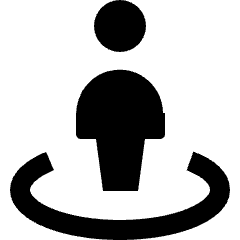 Maps Your Location Icon from Nova Solid Set