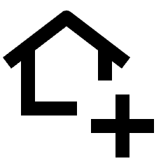 Add Home Icon from Outlined Line - Material Pro Set