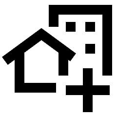 Add Home Work Icon from Sharp Line - Streamline Material Set