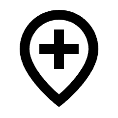 Add Location Icon from Sharp Line - Streamline Material Set