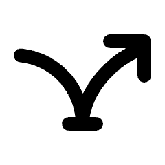 Airline Stops Icon from Rounded Line - Streamline Material Set