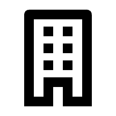 Building Icon from Outlined Line - Streamline Material Set