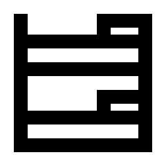 Bunk Bed Icon from Sharp Line - Streamline Material Set