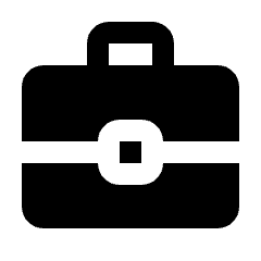 Business Center Fill Icon from Rounded Fill - Streamline Material Set