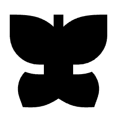 Butterfly Fill Icon from Outlined Fill - Streamline Material Set