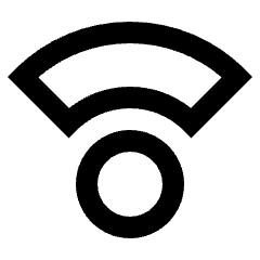 Compass Calibration Icon from Sharp Line - Streamline Material Set