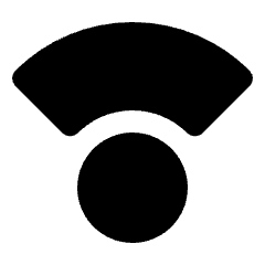 Compass Calibration Fill Icon from Rounded Fill - Streamline Material Set