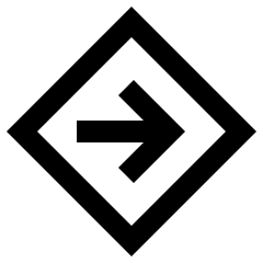 Directions Alt Icon from Sharp Line - Streamline Material Set