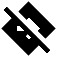 Directions Alt Off Fill Icon from Sharp Fill - Streamline Material Set