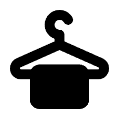 Dry Cleaning Fill Icon from Rounded Fill - Streamline Material Set