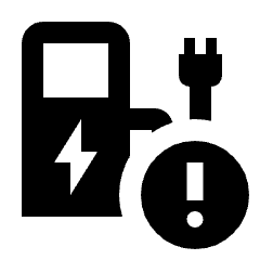 Electric Alert Fill Icon from Outlined Fill - Streamline Material Set