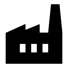 Factory Fill Icon from Sharp Fill - Material Pro Set