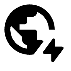 Geothermal Energy Icon from Rounded Line - Material Pro Set