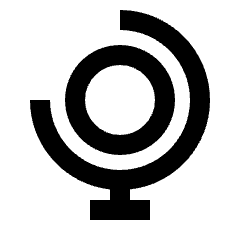 Globe Alt Icon from Sharp Line - Material Pro Set