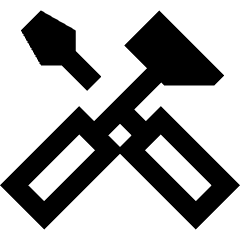 Handyman Icon from Sharp Line - Streamline Material Set