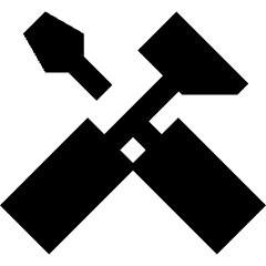 Handyman Fill Icon from Sharp Fill - Streamline Material Set