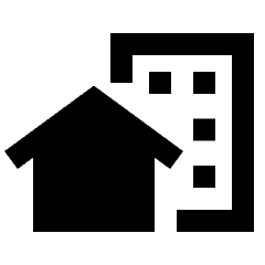 Home Work Fill Icon from Sharp Fill - Streamline Material Set