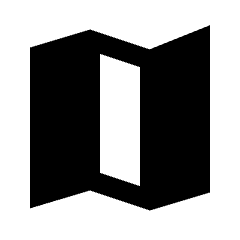 Map Fill Icon from Sharp Fill - Material Pro Set