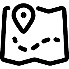 Maps Direction Pin Icon from Ultimate Regular Set