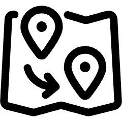 Maps Location Pins Icon from Ultimate Regular Set