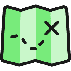 Maps Mark Icon from Ultimate Colors Set
