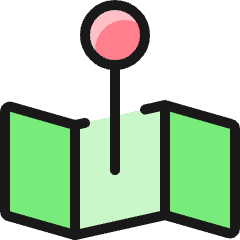 Maps Pin 2 Icon from Ultimate Colors Set