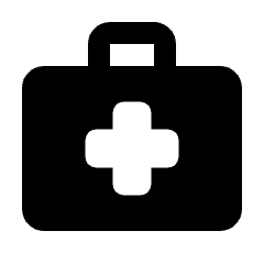 Medical Services Fill Icon from Rounded Fill - Material Pro Set