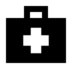 Medical Services Fill Icon from Sharp Fill - Streamline Material Set