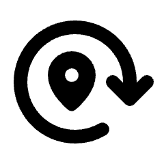 Move Icon from Rounded Line - Streamline Material Set