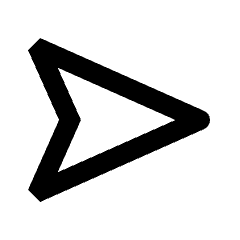 Navigation East Icon from Outlined Line - Material Pro Set