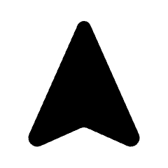 Navigation Fill Icon from Rounded Fill - Streamline Material Set