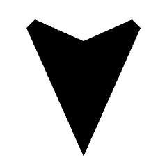 Navigation South Fill Icon from Sharp Fill - Streamline Material Set
