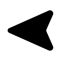 Navigation West Fill Icon from Rounded Fill - Material Pro Set