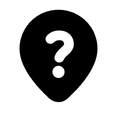 Not Listed Location Fill Icon from Rounded Fill - Streamline Material Set