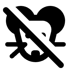 Pest Control Rodent Icon from Rounded Line - Streamline Material Set