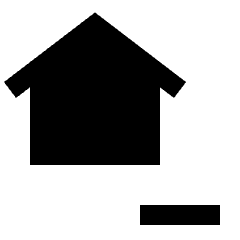 Remove Home Fill Icon from Sharp Fill - Streamline Material Set