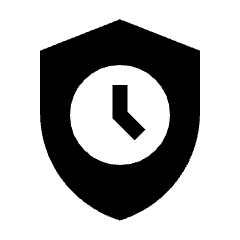 Safety Check Fill Icon from Sharp Fill - Streamline Material Set