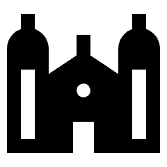 Synagogue Fill Icon from Outlined Fill - Streamline Material Set