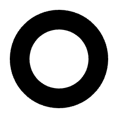 Trip Origin Icon from Rounded Line - Streamline Material Set