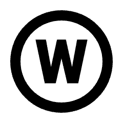 West Circle Icon from Outlined Line - Streamline Material Set